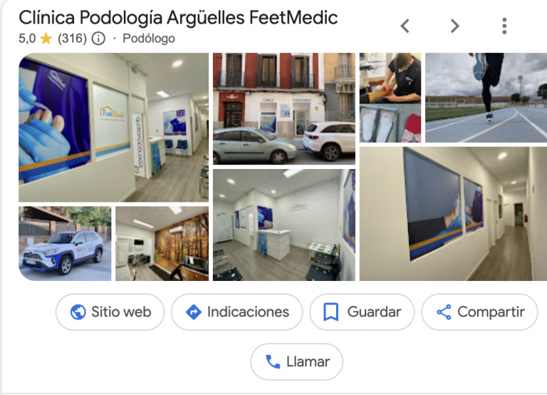 podólogo argüelles